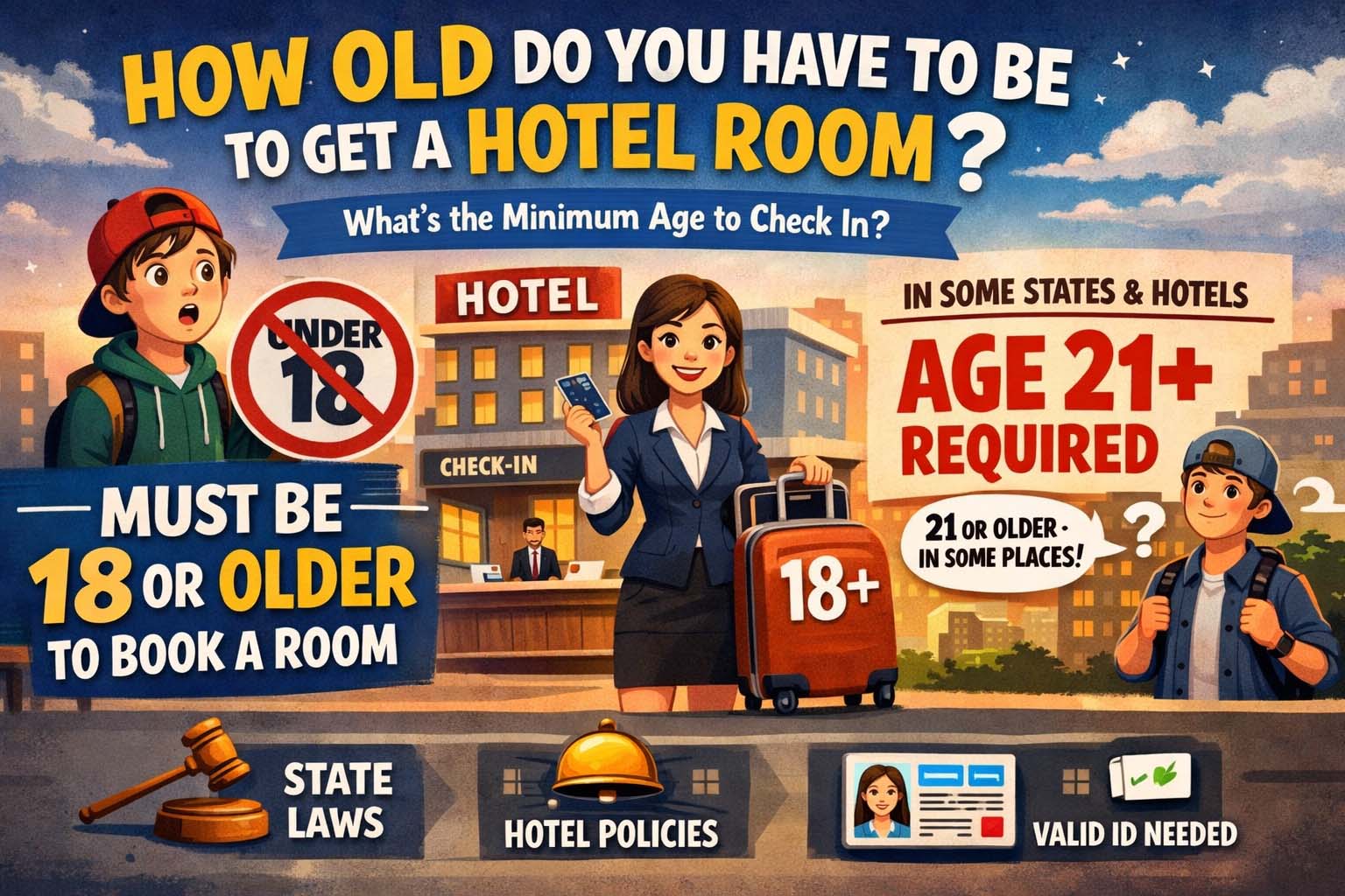 How Old to Get a Hotel Room?