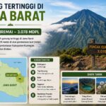 Gunung Tertinggi di Jawa Barat yang Wajib Diketahui Pecinta Alam gunung tertinggi di jawa barat