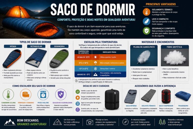 saco de dormir