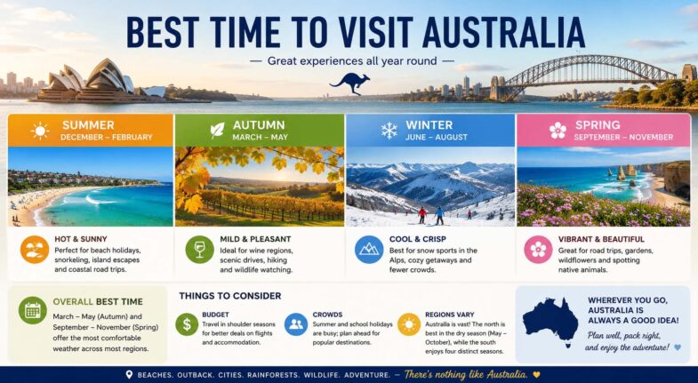best time to visit australia