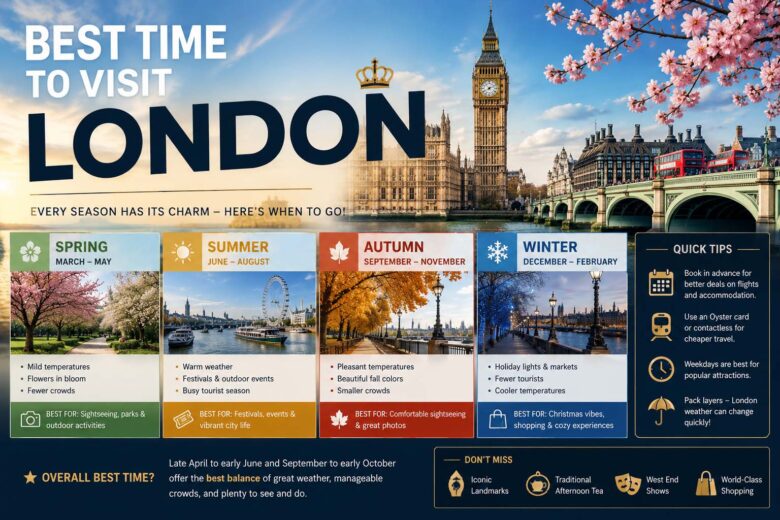 best time to visit london