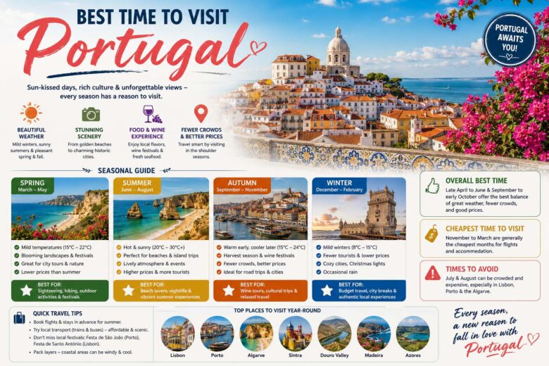 best time to visit portugal