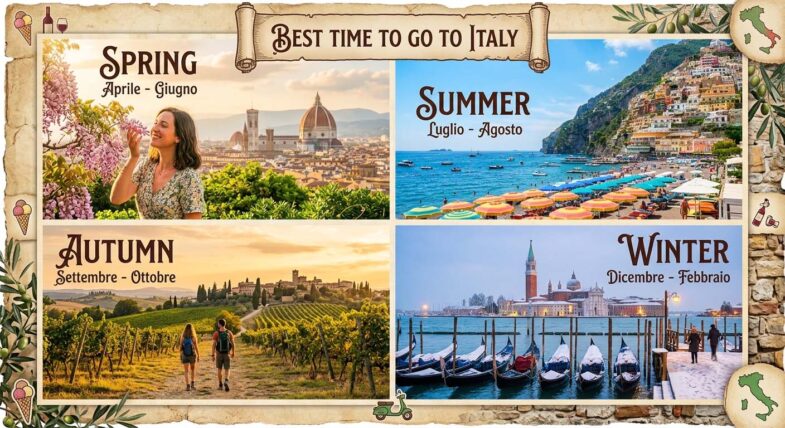 best time to go to italy