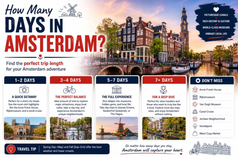 how many days in amsterdam