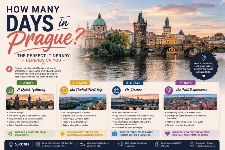 how many days in prague
