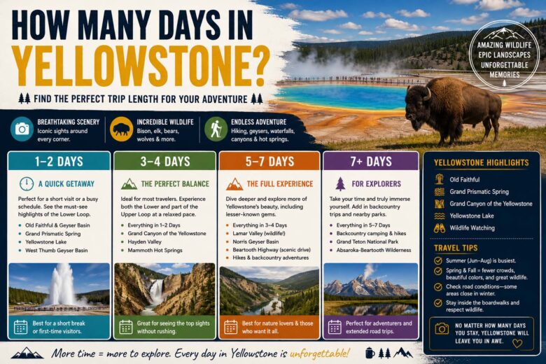 how many days in yellowstone