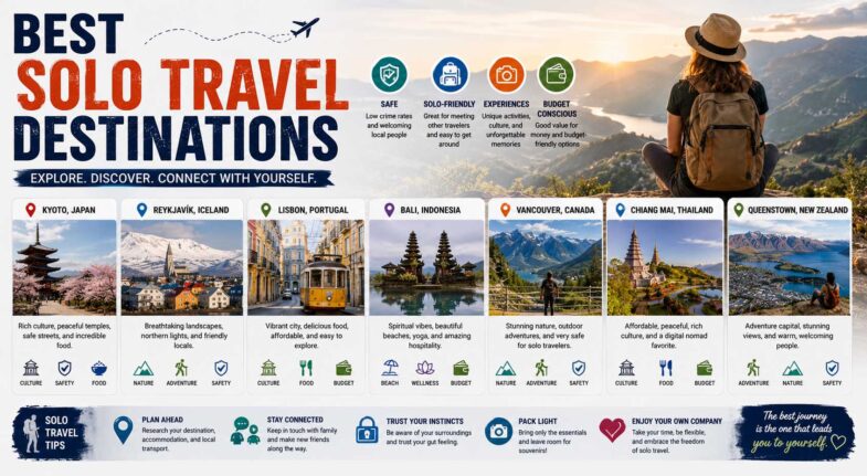 best solo travel destinations