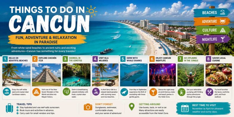 things to do in cancun