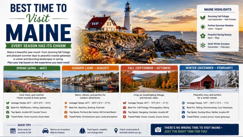 best time to visit maine
