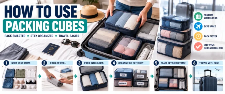 how to use packing cubes